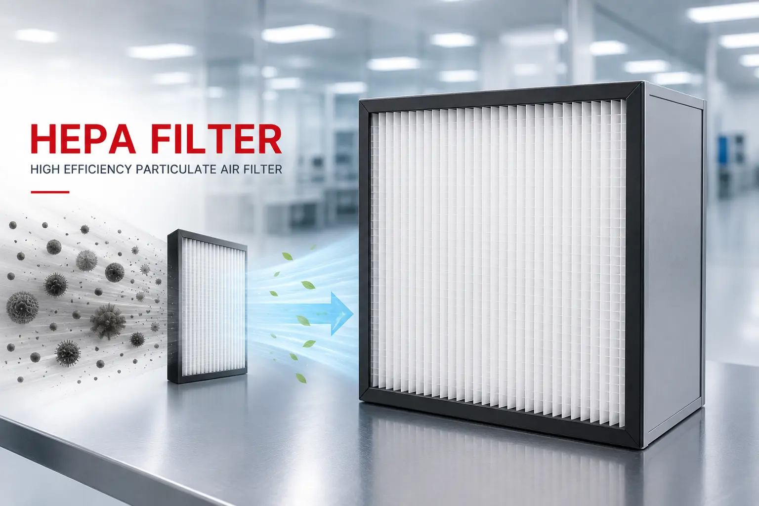 HEPA Filter Là Gì? Cấu Tạo, Nguyên Lý Hoạt Động Và Ứng Dụng