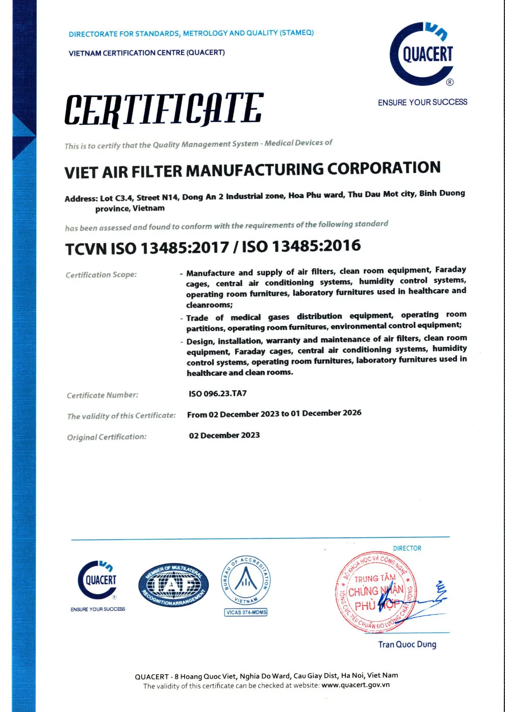 ISO 13485:2016